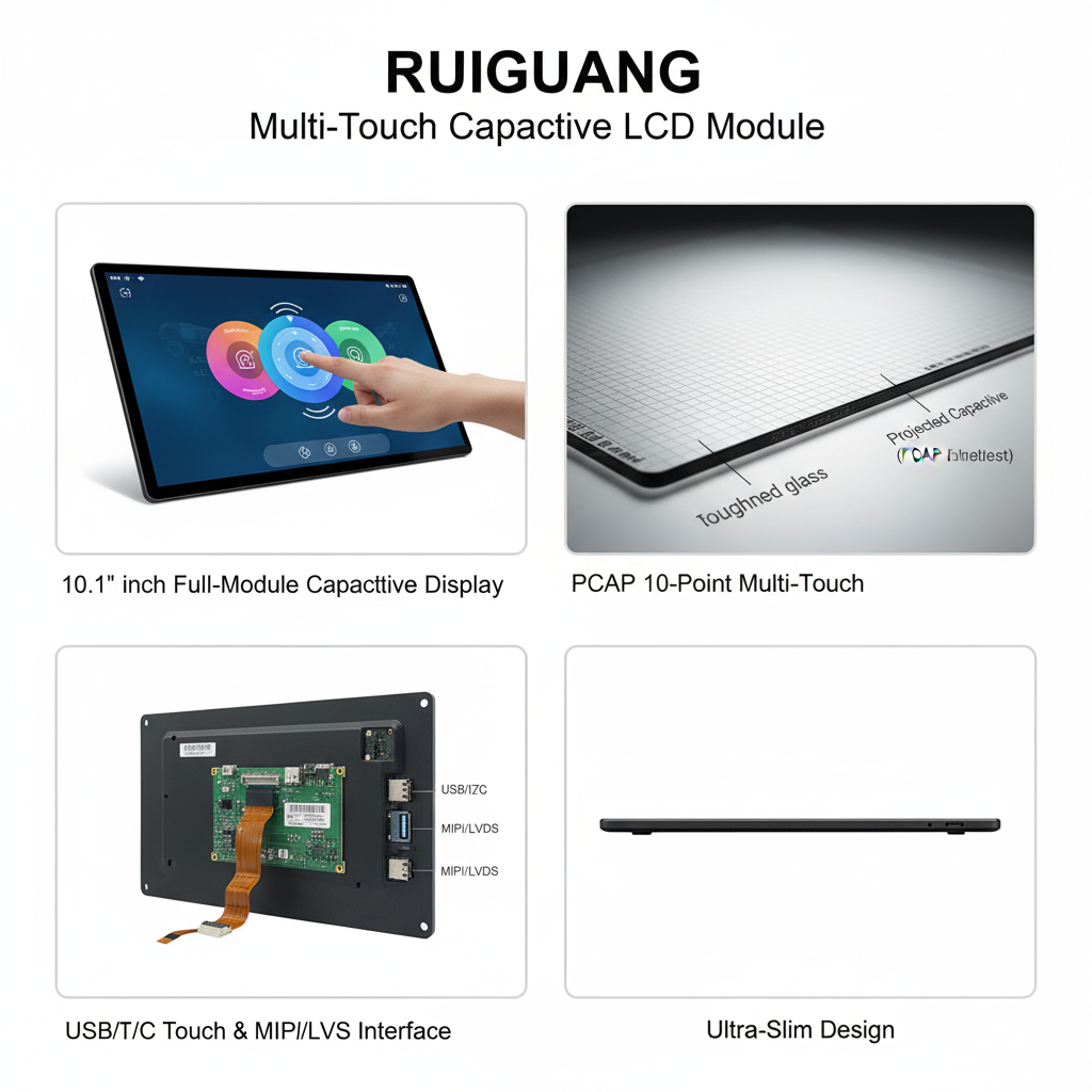 Ruiguang 10.1-inch Multi-Touch Capacitive LCD Module