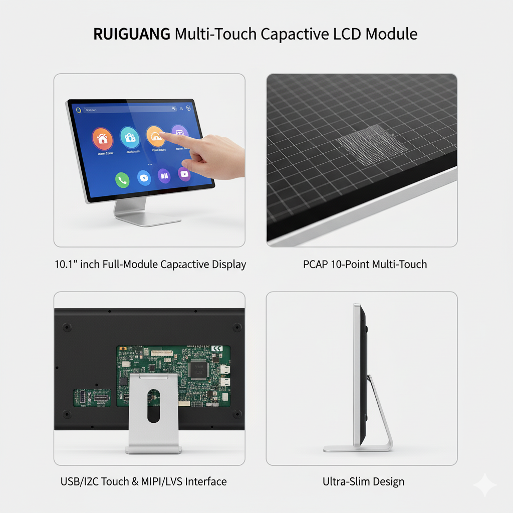 Ruiguang 10.1-inch Multi-Touch Capacitive LCD Module